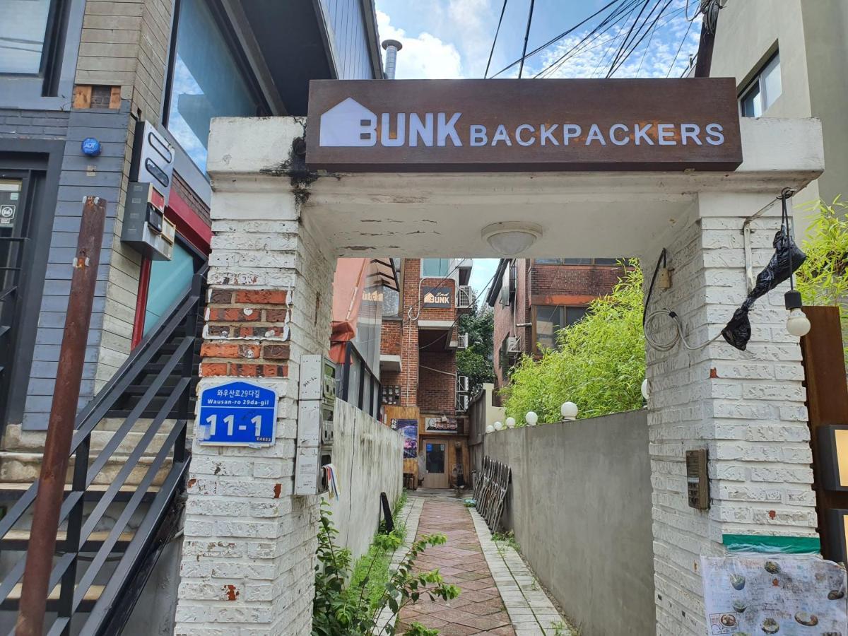 Bunk Backpackers Guesthouse Seoul Exterior foto